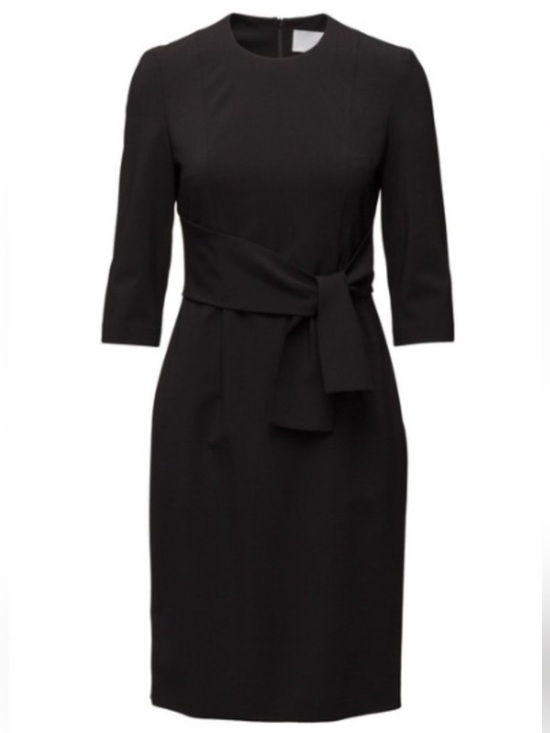 Boss Dresses & Skirts - Hugo Boss Dawini Dress Women’s Size 8 Black Career Office evening.     24
